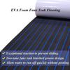 2400X900X5mm EVA Marine Flooring Self-Adhesive EVA Foam Faux Teak Boat Deck Mat  Kayak Accessories