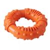 New Arrival Interactive Luxury Dog Bite Toy Eco-Friendly Soft Chewing Teeth Rubber Donut Present with Molar Stick