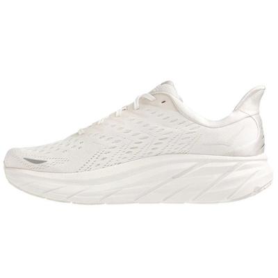 HOKA Clifton 8 Белые женские кроссовки 1119394-WWH