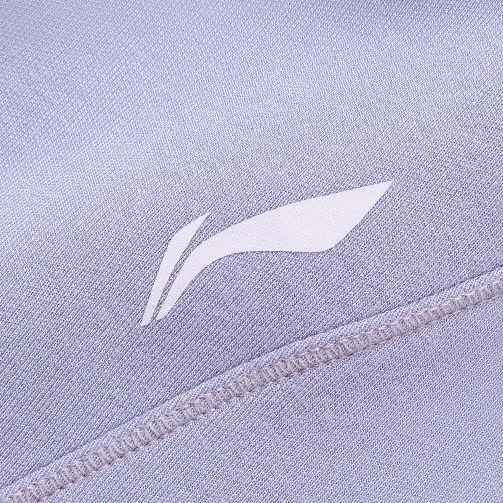 Куртка на молнии с капюшоном серии Li Ning Fitness, с логотипом и декоративной строчкой, женская, AWDVC32-3