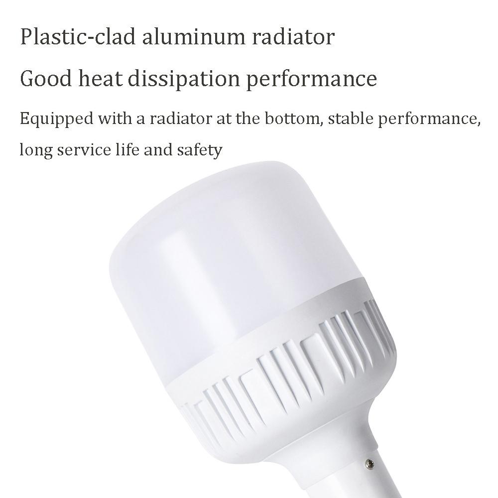 OPPLE Светодиодная аккумуляторная аварийная лампочка с зарядкой через USB с крючком 4 Вт 6500 К с регулируемой яркостью 1800 мАч