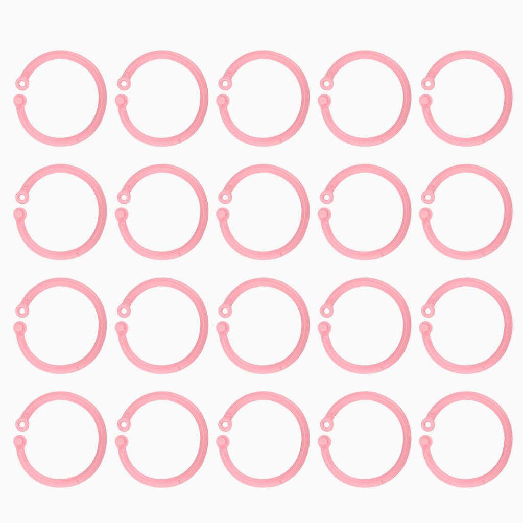 20 шт. Гибкая пряжка для листов книги 30 мм, одинарная бумага для картотек