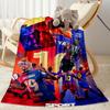 Lamine Yamal's Barcelona Celebration Moment Blanket Durable Comfort Perfect for Office Seaside Bedding Four Seasons Multipurpose Playful Design