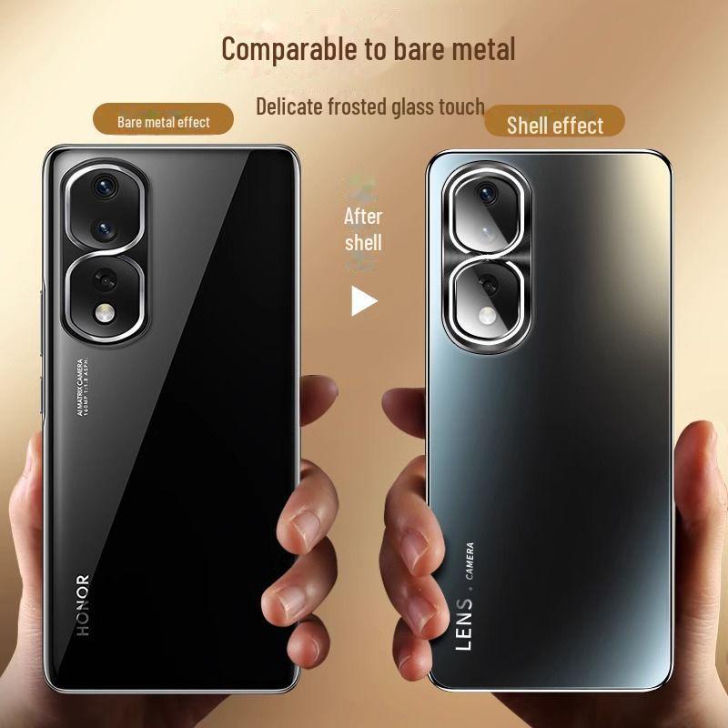 Защитный чехол для мобильного телефона Honor 80 Pro, гальванический матовый чехол Honor 200/90/70/100 Pro, все включено.