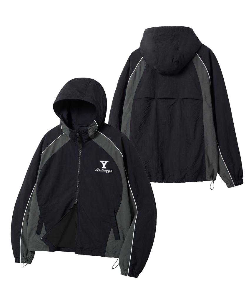Ветровка Yale Bulldogs Track_Черная