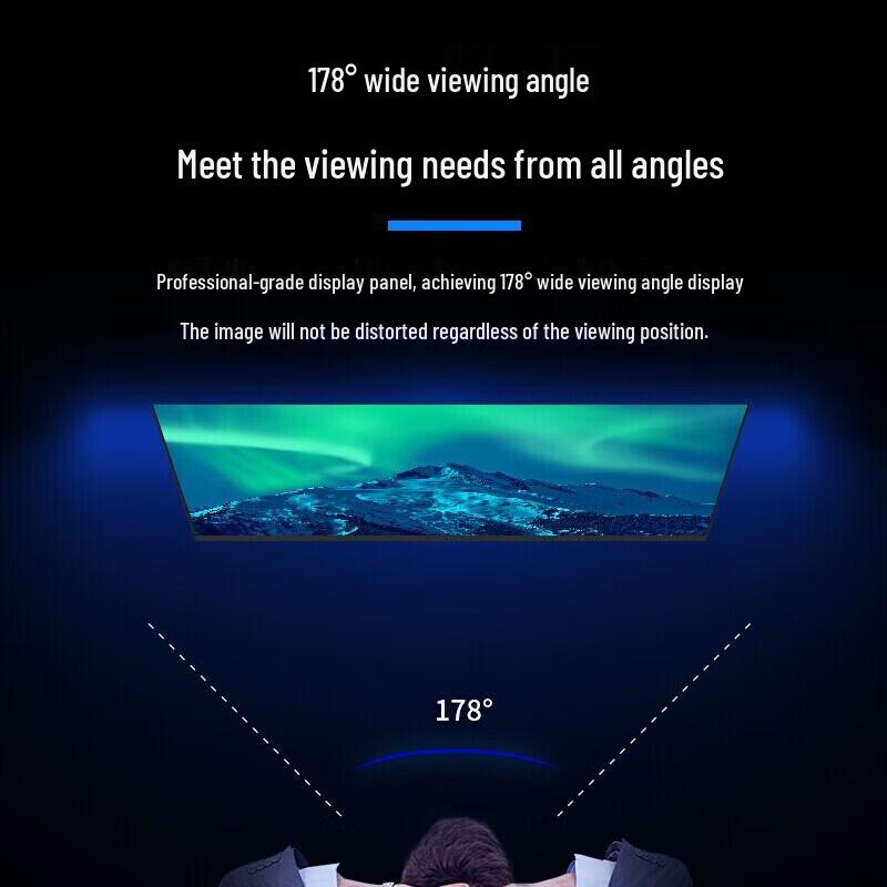 Монитор Hikvision серии D50 1080P HD, штепсель CN (адаптер в комплекте)