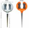 Durable Hose Guide Holder Roller Top Hose Guide Spike Practical Garden Hose Guide  Lawn Watering
