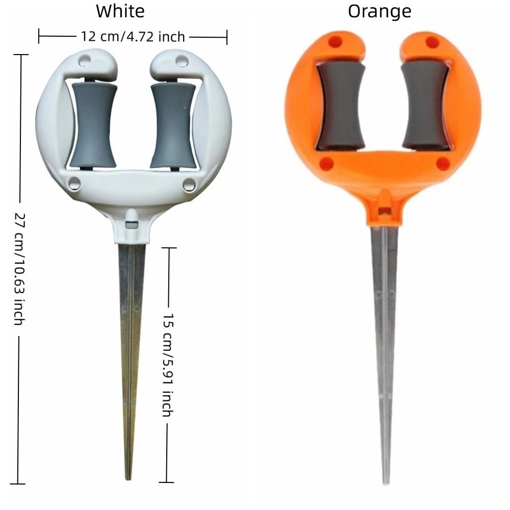 Durable Hose Guide Holder Roller Top Hose Guide Spike Practical Garden Hose Guide Lawn Watering
