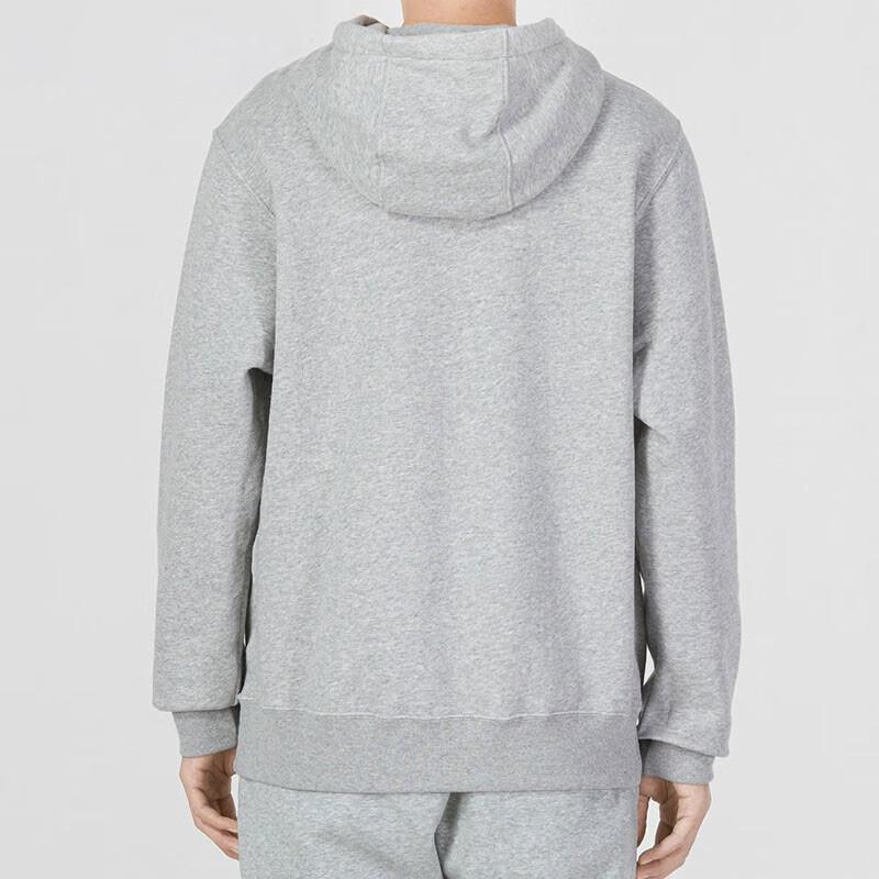 Nike Alphabet Logo Embroidered Hoodie With Drawstring Men Hoodie Grey DX0542-063