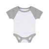 Larkwood Baby Boys/Girls Essential Short Sleeve Baseball Bodysuit