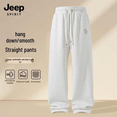 Мужские спортивные штаны JEEP SPIRIT свободного кроя с прямыми штанинами
