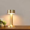 Creative Retro LED Table Lamp USB Rechargeable Touch Dimmable 3 Color Eye Protection Coffee Restaurant Decoration Night Light
