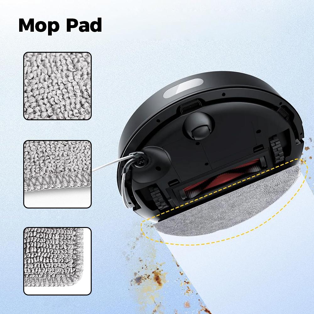 Для Roborock Q7 M5 M5+ / Q7 L5 L5+/ Q7 TF TF+ /Q7B Q7T+ Запчасти Основная боковая щетка Тряпка для мытья пола HEPA-фильтр Робот-пылесос