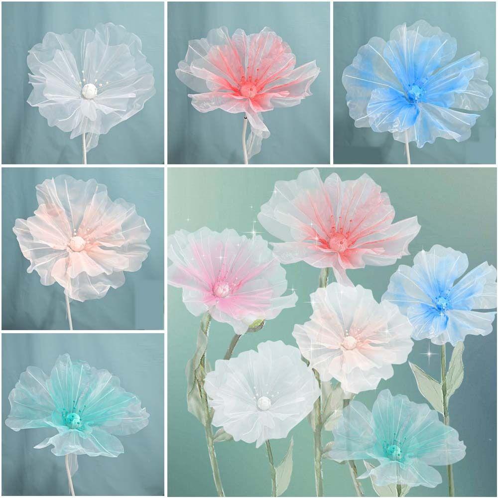 30cm Fake Flower 3D Photography Props Window Display Artificial Flowers  Outdoor Shopping Mall
