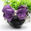 Bowknot Hotel Pearl Female Korean Bun Snood Hairgrips Cover Net Women Spring Clip Ponytail Clip