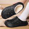 Eva Slippers Comfortable Men's Warm Slipper Round Toe Velvet Thickening Beautiful Fashion Winter Shoes