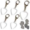 Ginhkok Pick Teardrop Pick Storage Case Keychain, Shape,