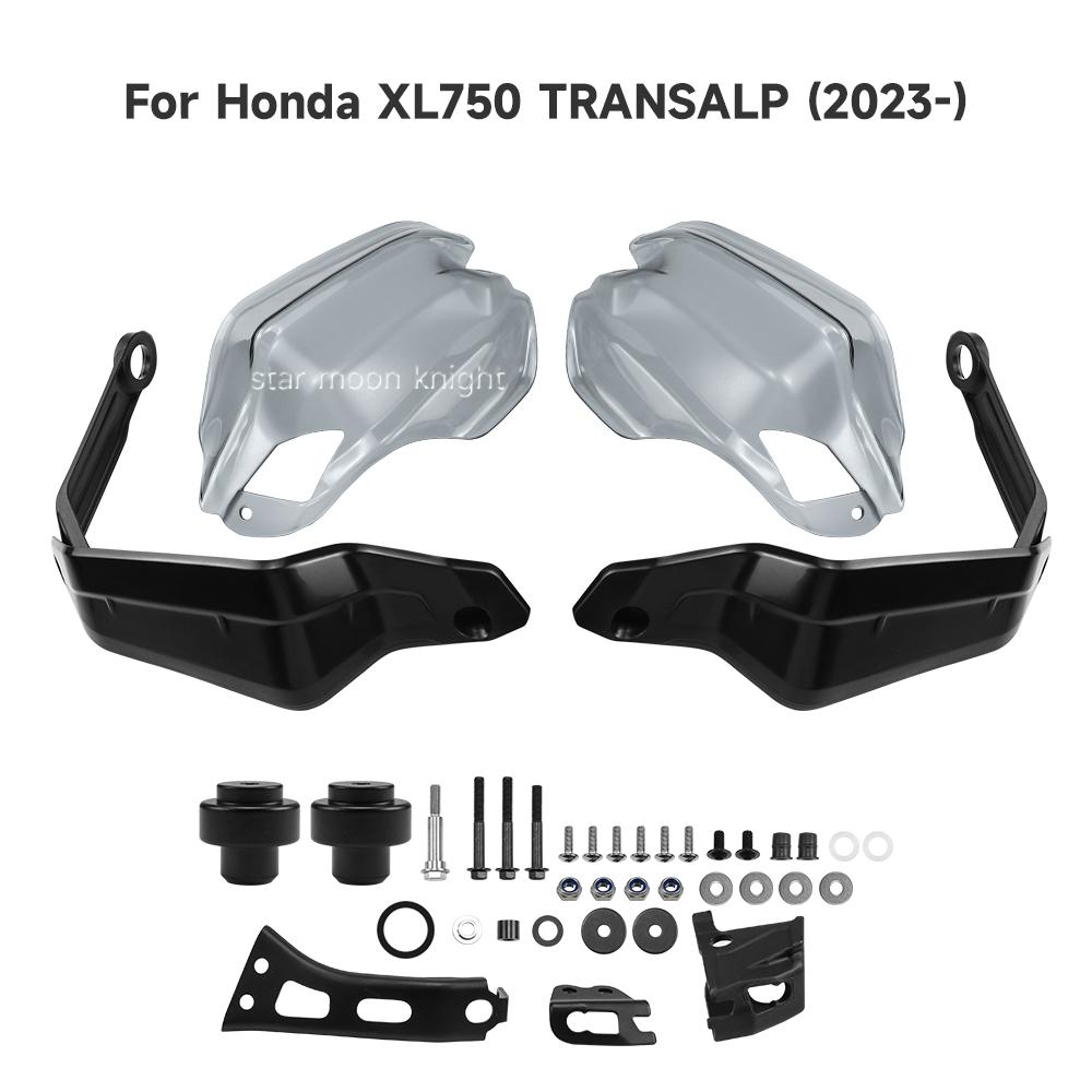 Hand guards Extension For Honda TRANSALP XL750 XL 750 2023- HandGuard kit Handlebar Wind Shield Accessories