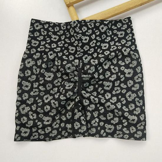 Женские леггинсы для йоги с высокой талией и леопардовым принтом, быстросохнущие - Утягивающие, стиль "персиковые ягодицы"