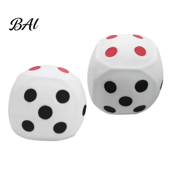 Anxiety Relief Gadget 1/2Pcs Giant Dice Stress Toy, Squeeze Toy for Focus Soft Toys Aid & Reduction, Relaxation Cube Sensory TPR Fidget