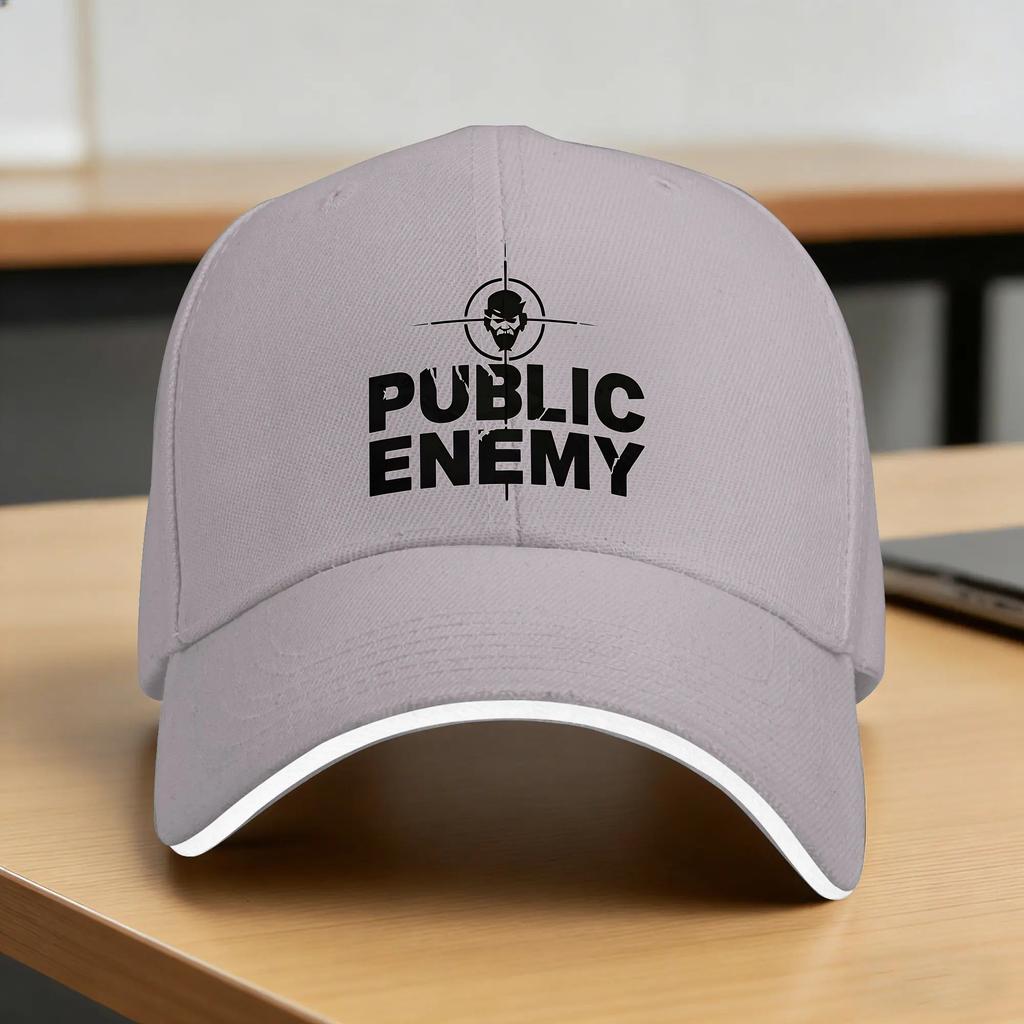 Кепка Public Enemy Повседневная FeУнисекс Хип-хоп Кепки Высококачественный Дизайн Kpop Рок Бейсболки Идея для Подарка