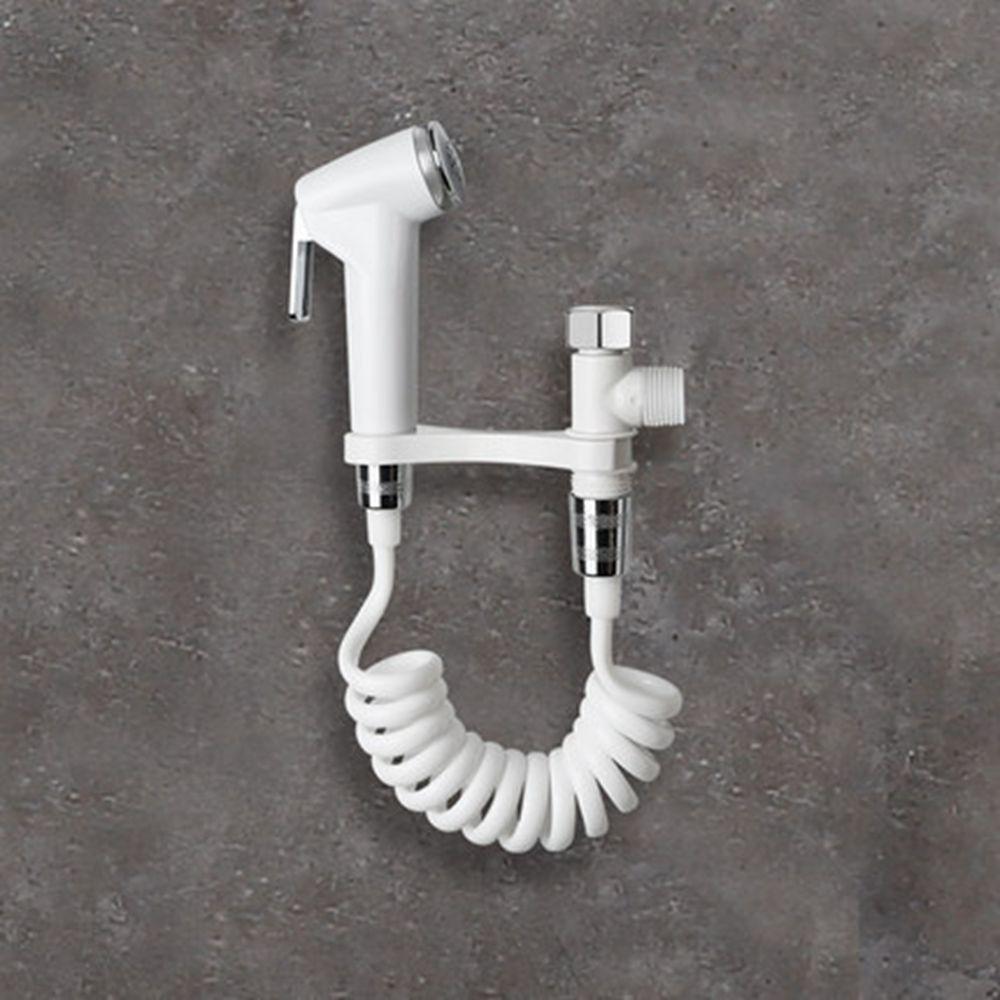 Spring-Shaped Sprayer Bathroom Accessories Tube Faucet Hose Shower Hose Extension Pipe Water Pipe