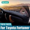Для Toyota Fortuner 2015 2016 2017 2018 Автомобильный солнцезащитный чехол на приборную панель, коврик под приборную панель, аксессуары
