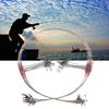 10Pcs Bottom Tackle Rigs Sea Fishing Line Rig Fishing Tackle Tool with Swivel Snaps Fishing Wire Leader Rigs Anti Tangle