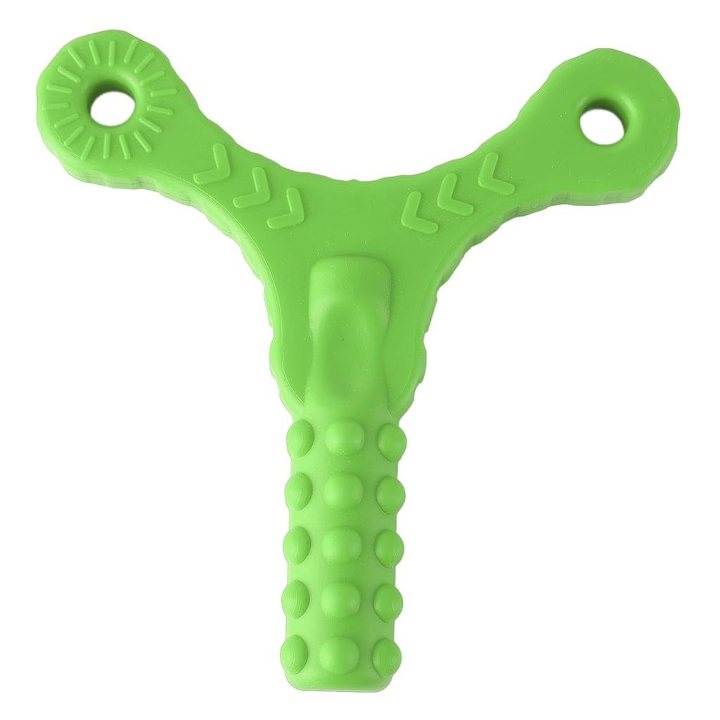 Y Style Teether Toy Speech Rehabilitation Relief Stress Sensory Oral Motor Chew Tool for Autism