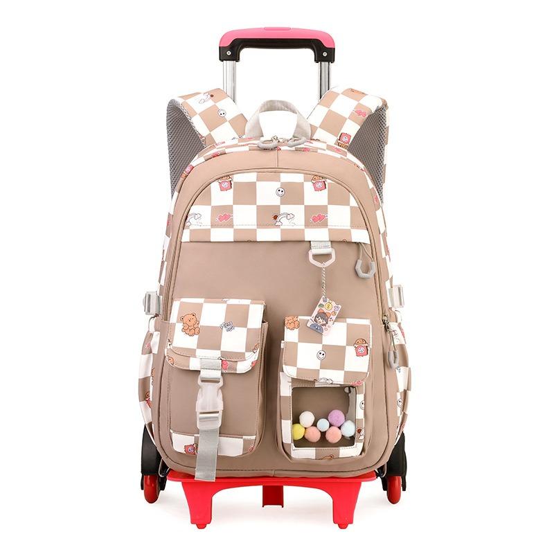 Школьная сумка, студенческий рюкзак на роликах, 6 колес (31*16*46СМ)ZRY5156