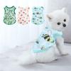 Ultra-thin Breathable Dog Vest Dog T-shirt Cat T-shirt Cute Pet Vest  Apply To Small Dogs Cat