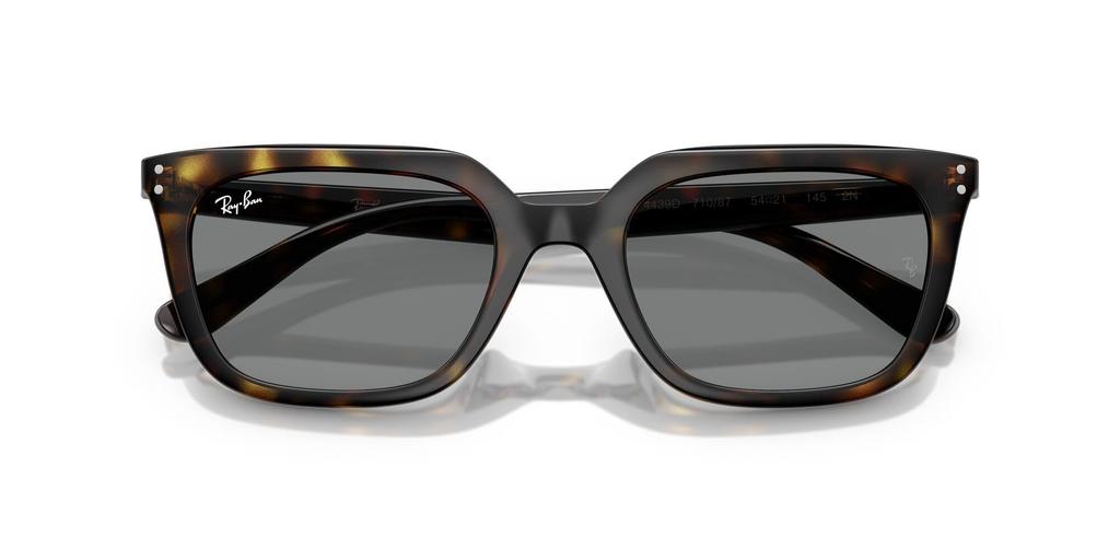 Солнцезащитные очки 0RB4439D HAVANA DARK GREY 54 мм Азиатская посадка Ray-Ban (темно-серый)