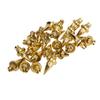 25Pcs Wheel   Rivet Nut Stylish Look Easy Installation Spike Wheel   Lip Rivet Nut for Wheels with Plastic Faux Rivets
