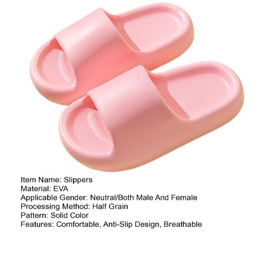 Kids Slides Toddler Shower Slippers Boys Girls Comfy Thick Sole Sandals Non-Slip Beach Shoes for Bathroom Pool