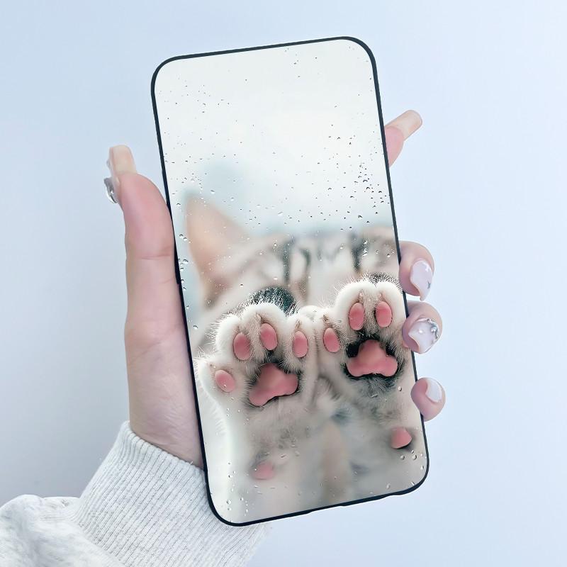 Корпус Для Nokia 106 2G 2023 106 4G 2023 Чехол Эстетичный Роскошный Милый Крутой Мальчики Девочки Мягкий Силикон Черный Матовый Чехол-Бампер для Телефона