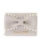 [Maison De Fleur] Ribbon Pearl Wallet for Women, Lavender