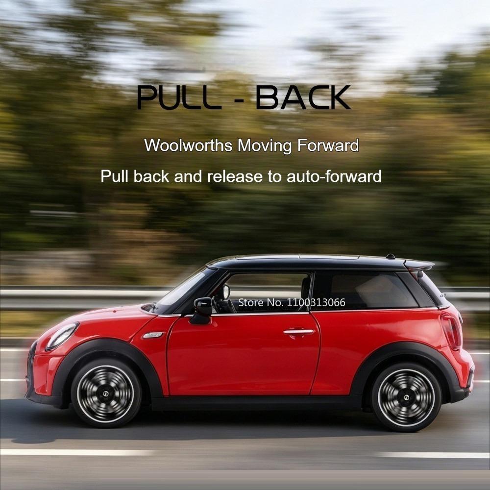 1:Масштаб 24 MINI COOPER 325LI Модель Игрушечные Машинки Сплав Литье Под Давлением Двери Открываются Амортизация Оттяжка Резиновые Шины Украшение Транспортные Средства