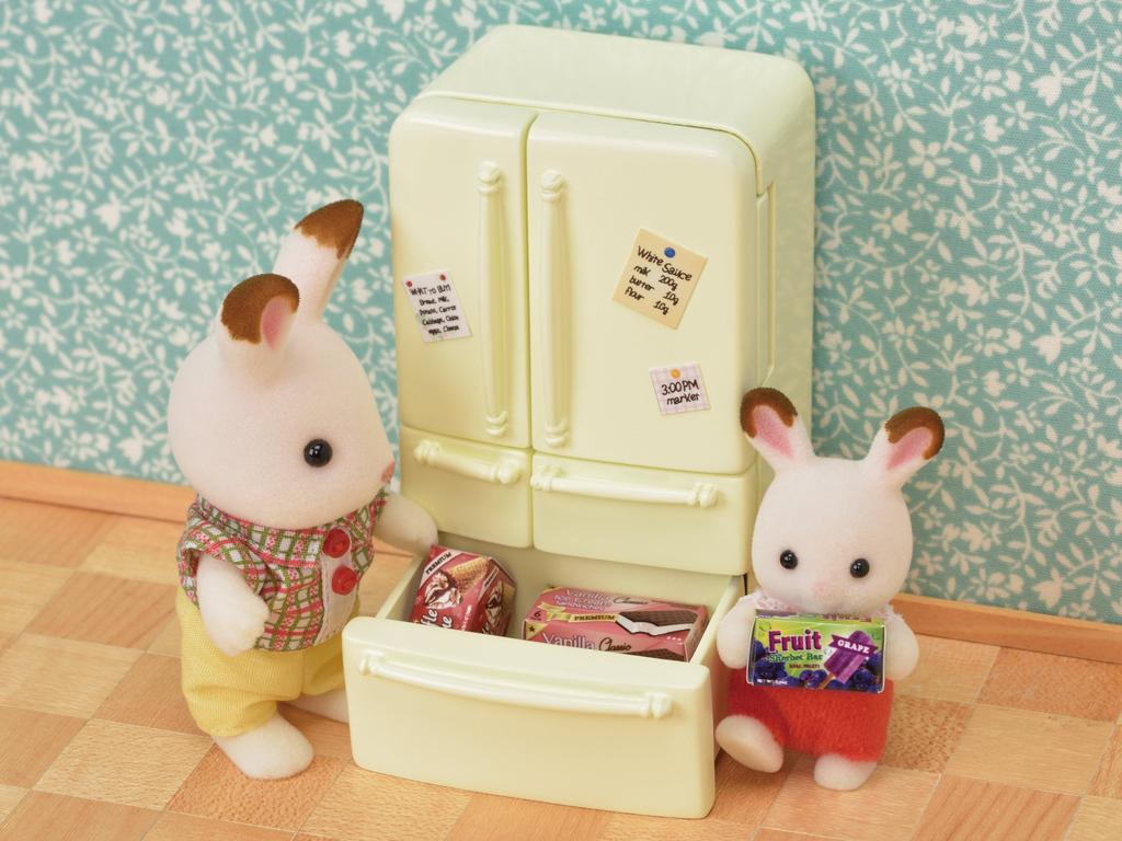 Sylvanian Families Мебель ST Mark Сертификация Возраст Игрушка Кукольный домик Sylvanian Families EPOCH [Набор холодильников] Car-422 3+