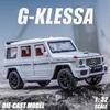 РУМ1:Масштаб 32 Модель автомобиля Mercedes Benz G63 из сплава Световой и звуковой эффект Литая модель автомобиля Игрушки для мальчиков Игрушки для детей Подарок для мальчиков Машина для мальчиков