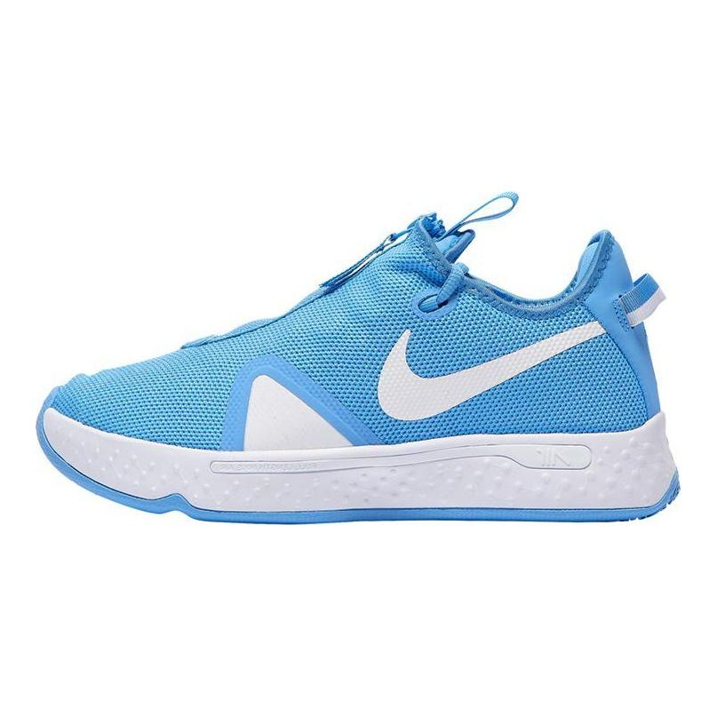 Nike PG 4 TB University Blue Мужские кроссовки белые CW4134-405