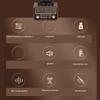 Multi-functional Bluetooth Speaker Wood Grain AM FM Radio Portable Full Band Radio  Gift