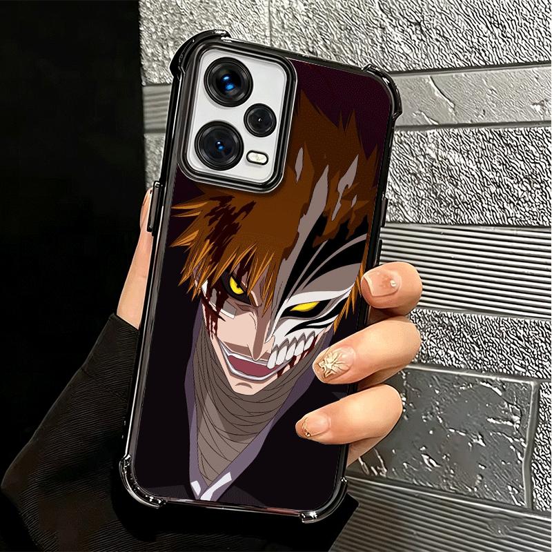 Мягкий чехол для телефона Bleach Kurosaki Ichigo для Xiaomi Redmi Note 14 15 Pro Plus 13 12 11S 11T 5G 10 9S 9 С покрытием Защита от падения Fundas