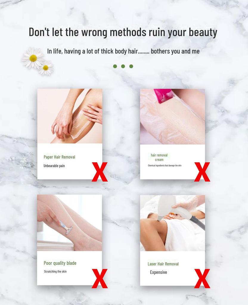 Набор из мини-эпилятора и триммера для бритья — женский электрический эпилятор и мужской мини-триммер