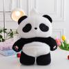 Cute Cartoon Panda Backpack New Personalized Furry Backpack Doll Panda Large Capacity
