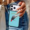 Чехол для телефона с африканским серым попугаем Для iPhone 17 Air 14 15 13 12 Max Чехол Для Apple 14 15 16 16e 11 Pro Max Plus Coque