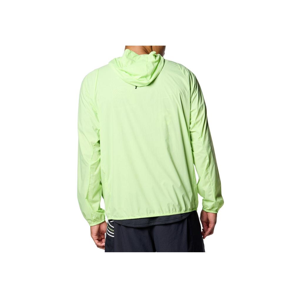 Under Armour Launch Solid Lightweight Hooded Zip Jacket Women Jackets Vintage-Light-Green 1381881-383