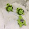 Plush Stuffed Turtle Plush Keychain Cartoon Turtle Brooch Lovely Bag Name Tag  Hanging Accessory