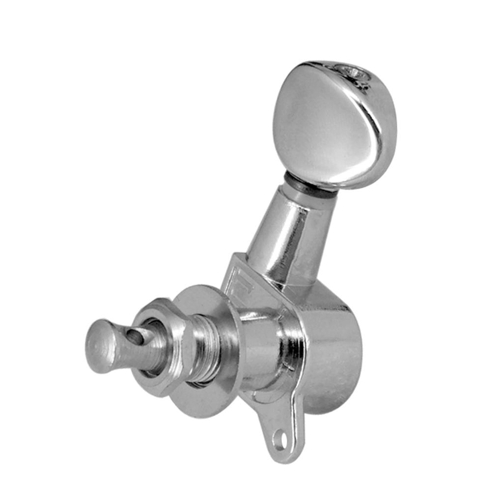 4 PCS Ukulele Tuning Peg Uke Knobs 1:15 Closed Style Tuners Tuning Key for 4 String Ukelele