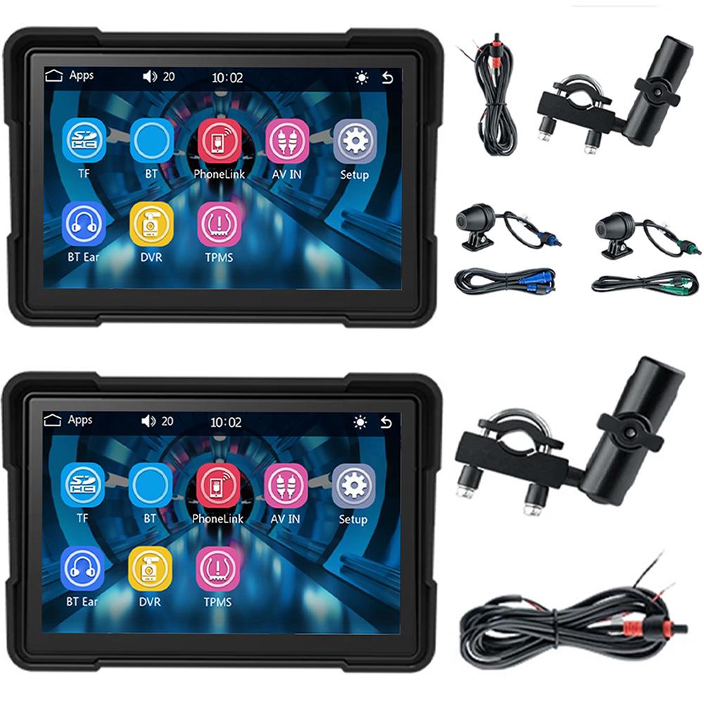 5-дюймовый беспроводной Carplay Android Auto портативный GPS Navi WiFi BT 5.0 циклическая запись дисплей экран IPS сенсорный экран с видеорегистратором