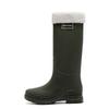 Women Tall Waterproof Rain Boots Non Slip Outdoor Garden Wellington Shoes Sizes 36-41 for Walking Travel and Daily Wear